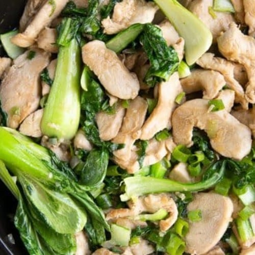 Shanghai Choy with Chicken.