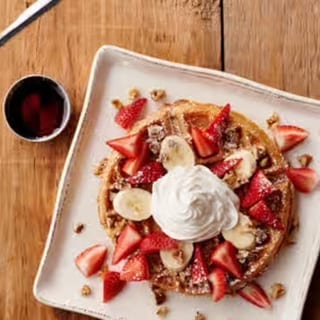 Strawberry Banana Waffle