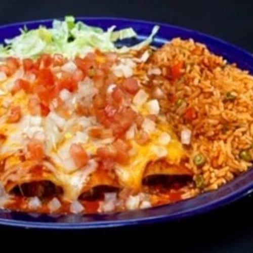 Enchilada Plate.