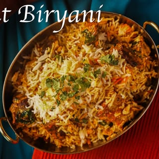 Mutton (Goat Bone-in) Biriyani