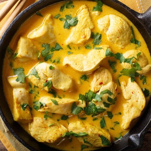 Coconut Chicken Curry.