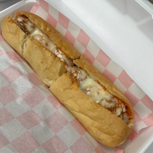 Meatball Parmesan Sub (Small 11").