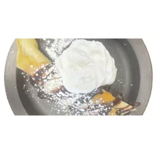 Custard Crepe.