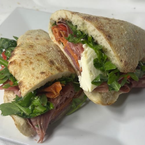 Jacked Italian Sandwich.