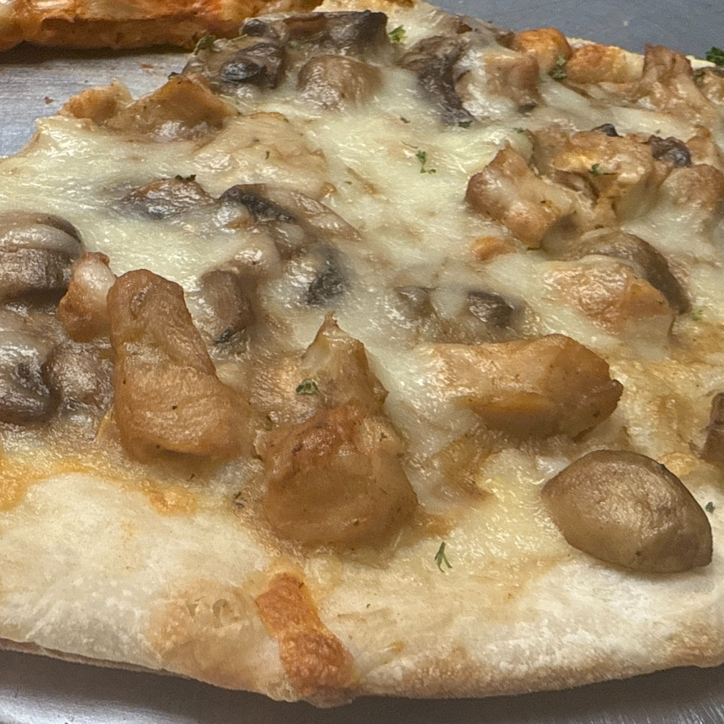Chicken Marsala Pizza.