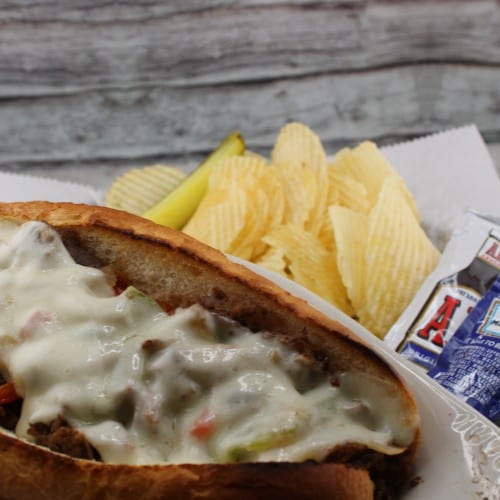 Philly Cheese Hoagie.