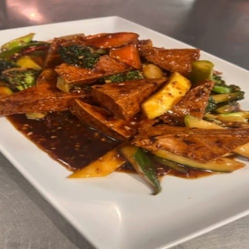 Kung Pao Vegetable & Bean Curd.