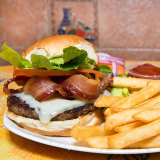 Bacon Swiss Burger