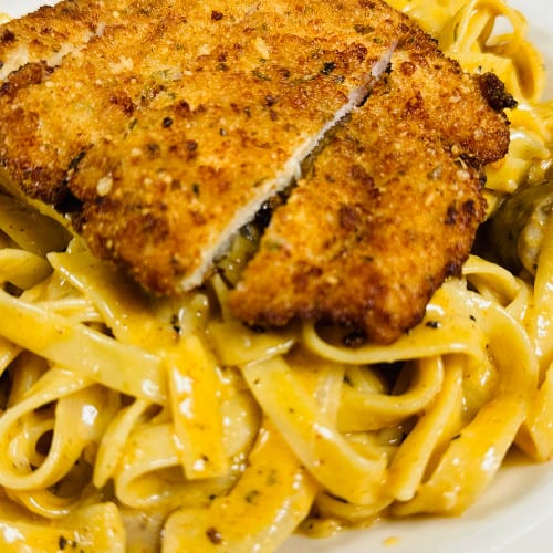 Cajun Cream Fettuccine.