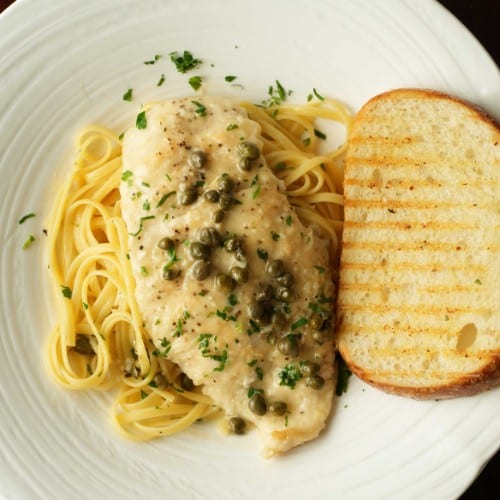 Chicken Piccata Pasta.