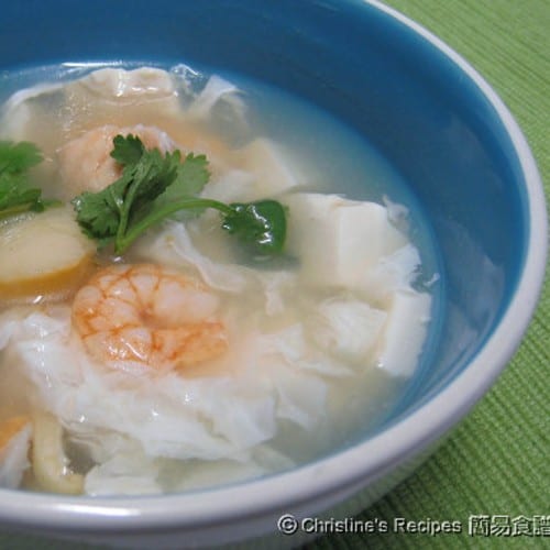 Seafood Tofu Soup.