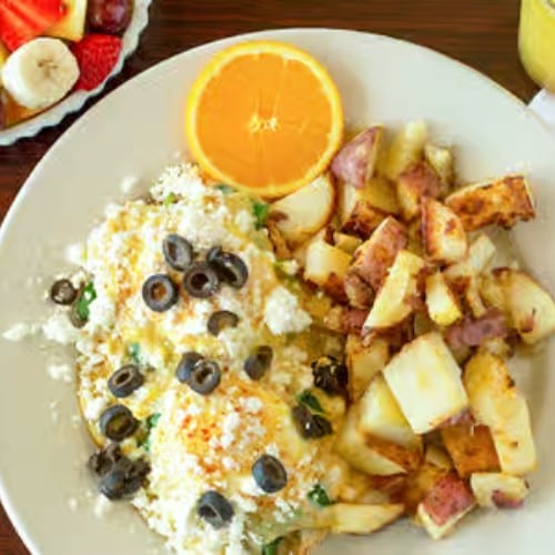 MEDITERRANEAN QUICHE.