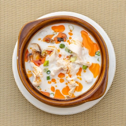 Tom Ka Tofu Soup.