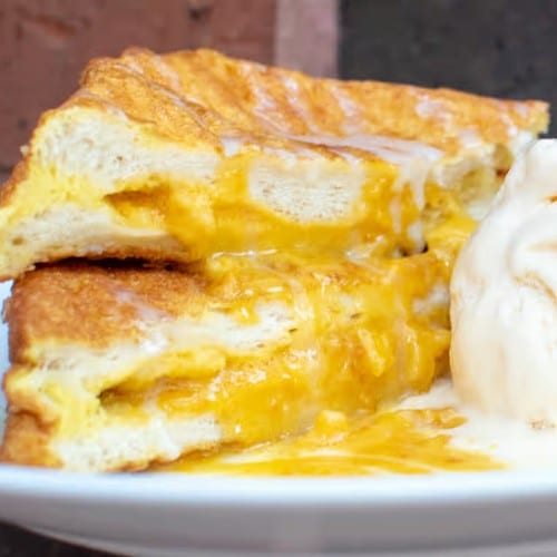 Custard Egg Yolk French Toast 雪糕流沙西多士.