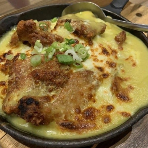 Portuguese Pork Chop Rice 焗葡國豬扒飯.