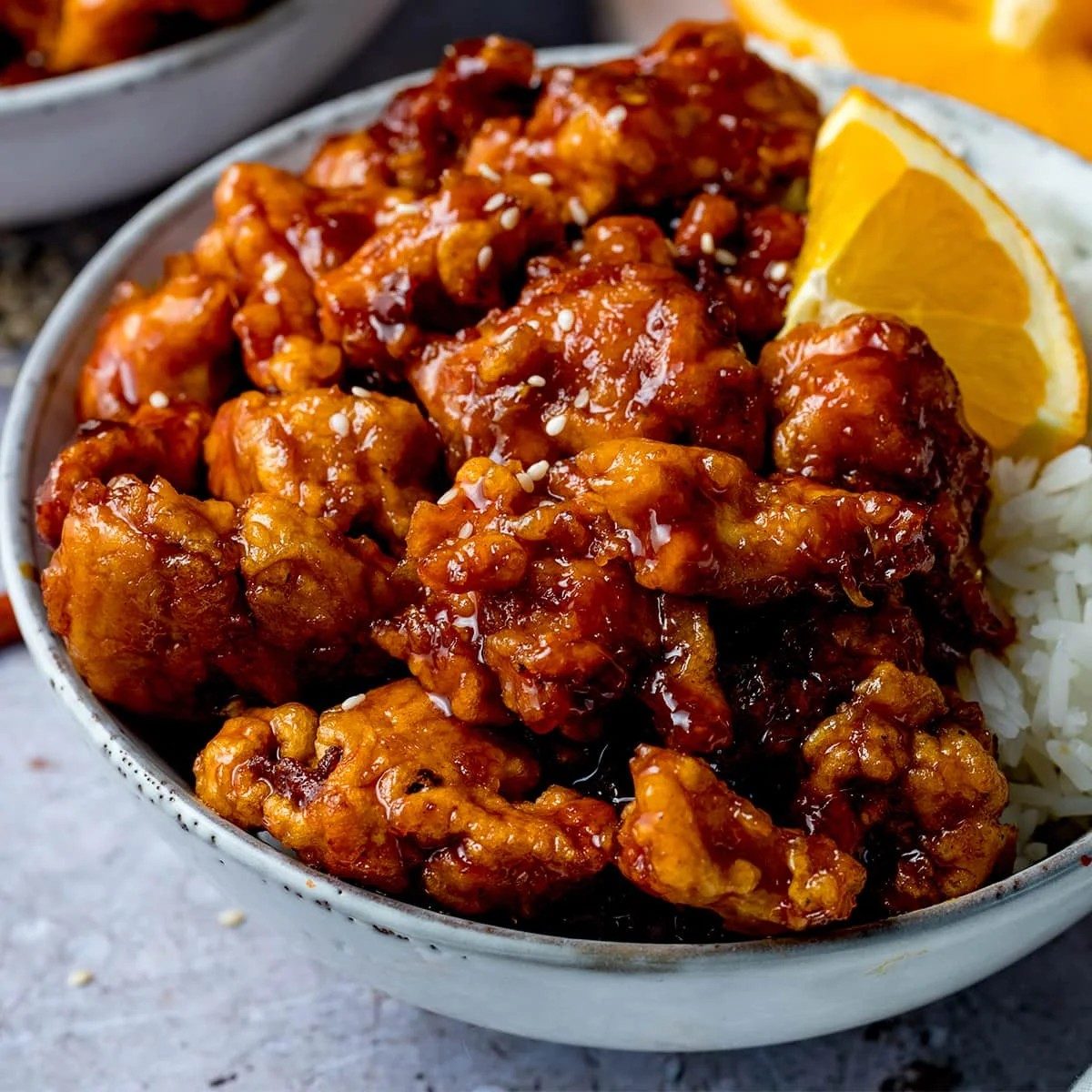 Orange Chicken.