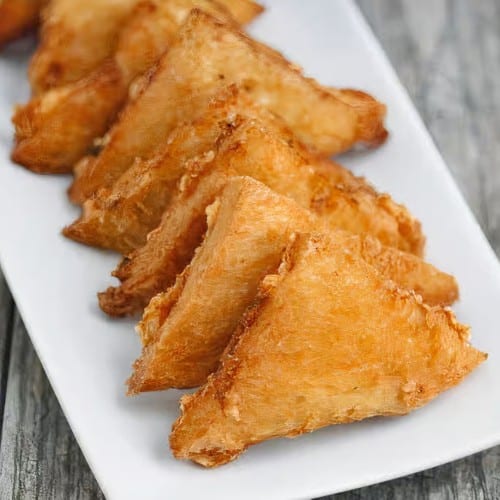 Shrimp Toast.