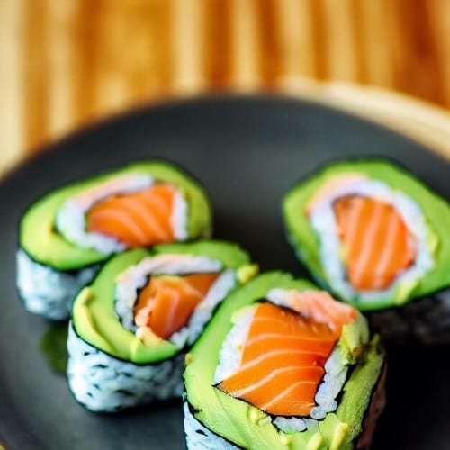 Salmon Skin Roll.