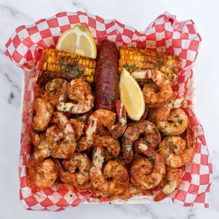 Cajun Shrimp Platter