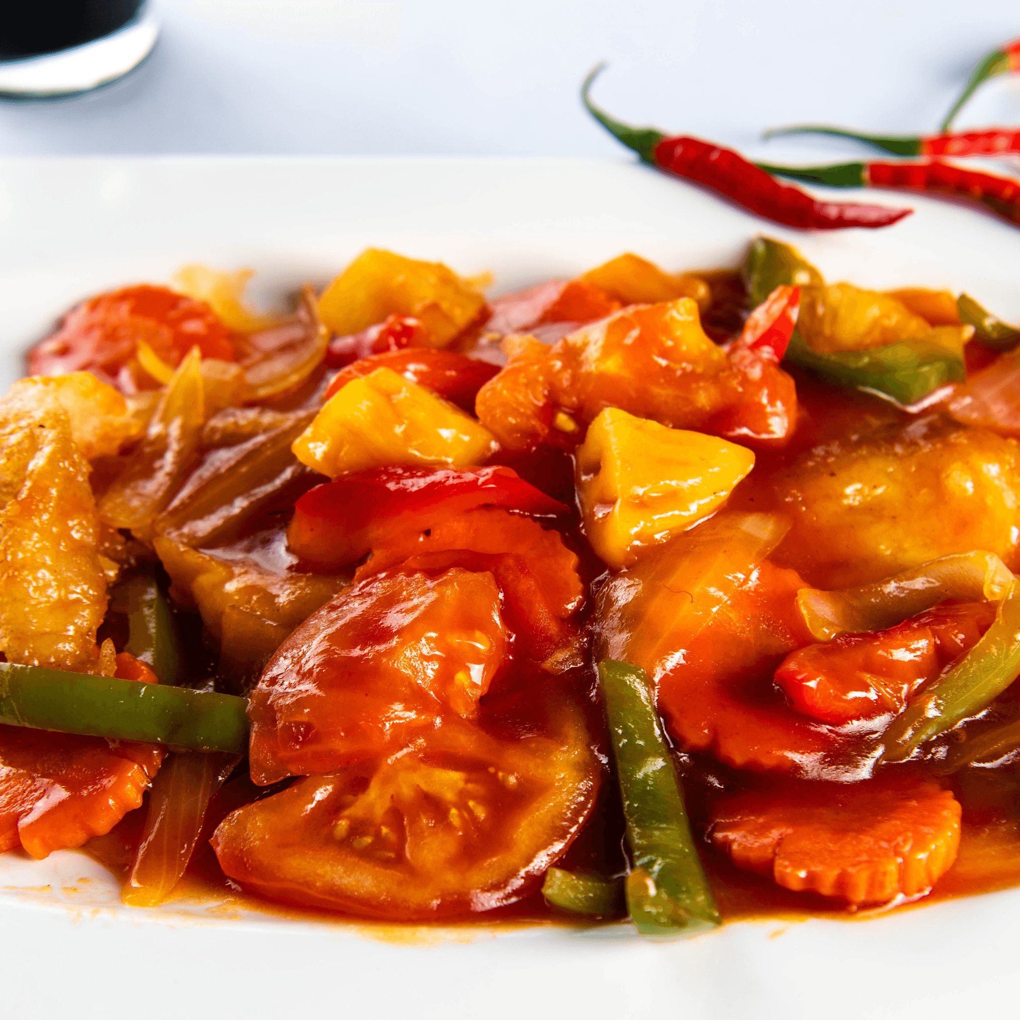 Three Flavored Sole Fish Filet.