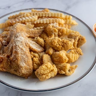 #8 Wings & Catfish Nuggets