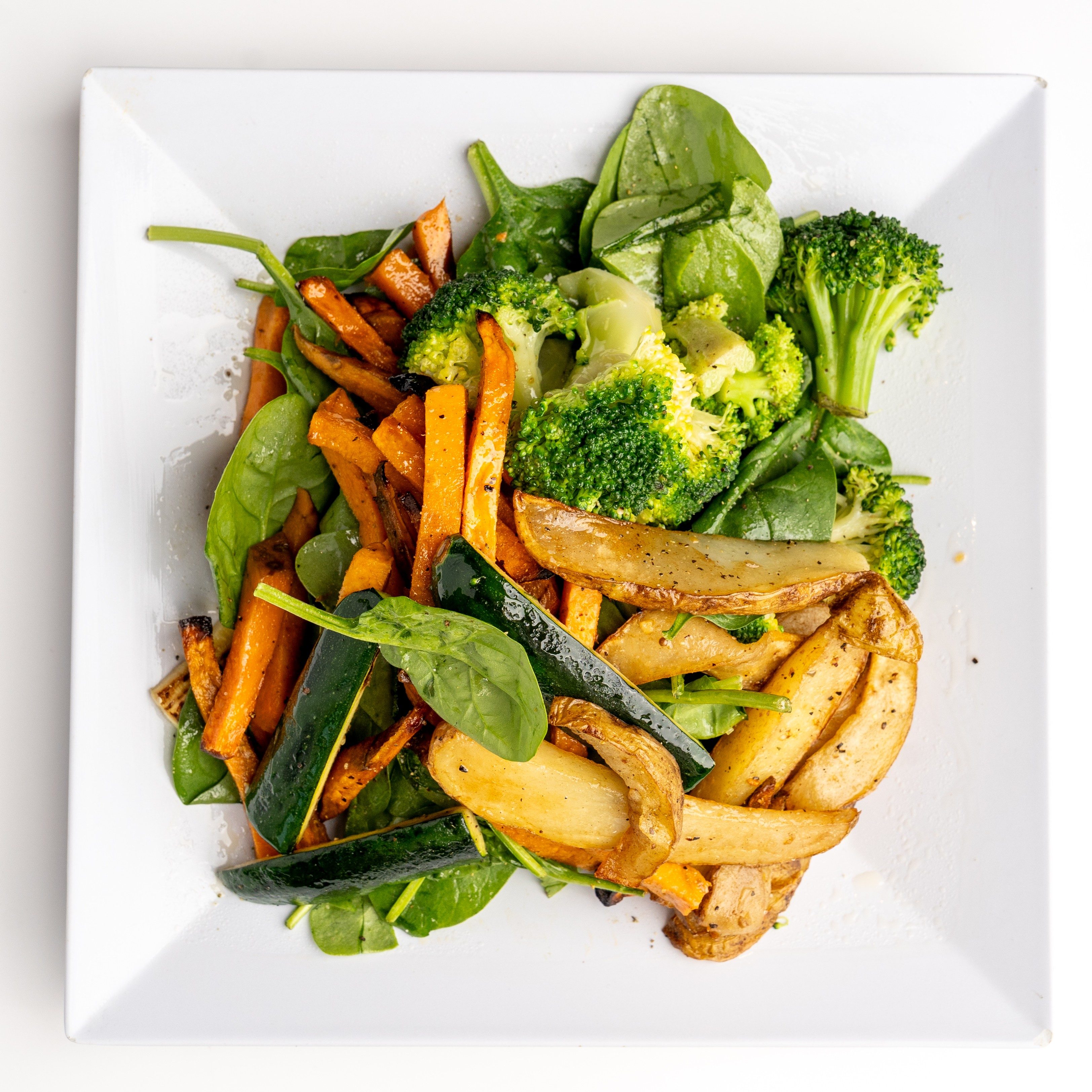 Roasted Veggie Salad.