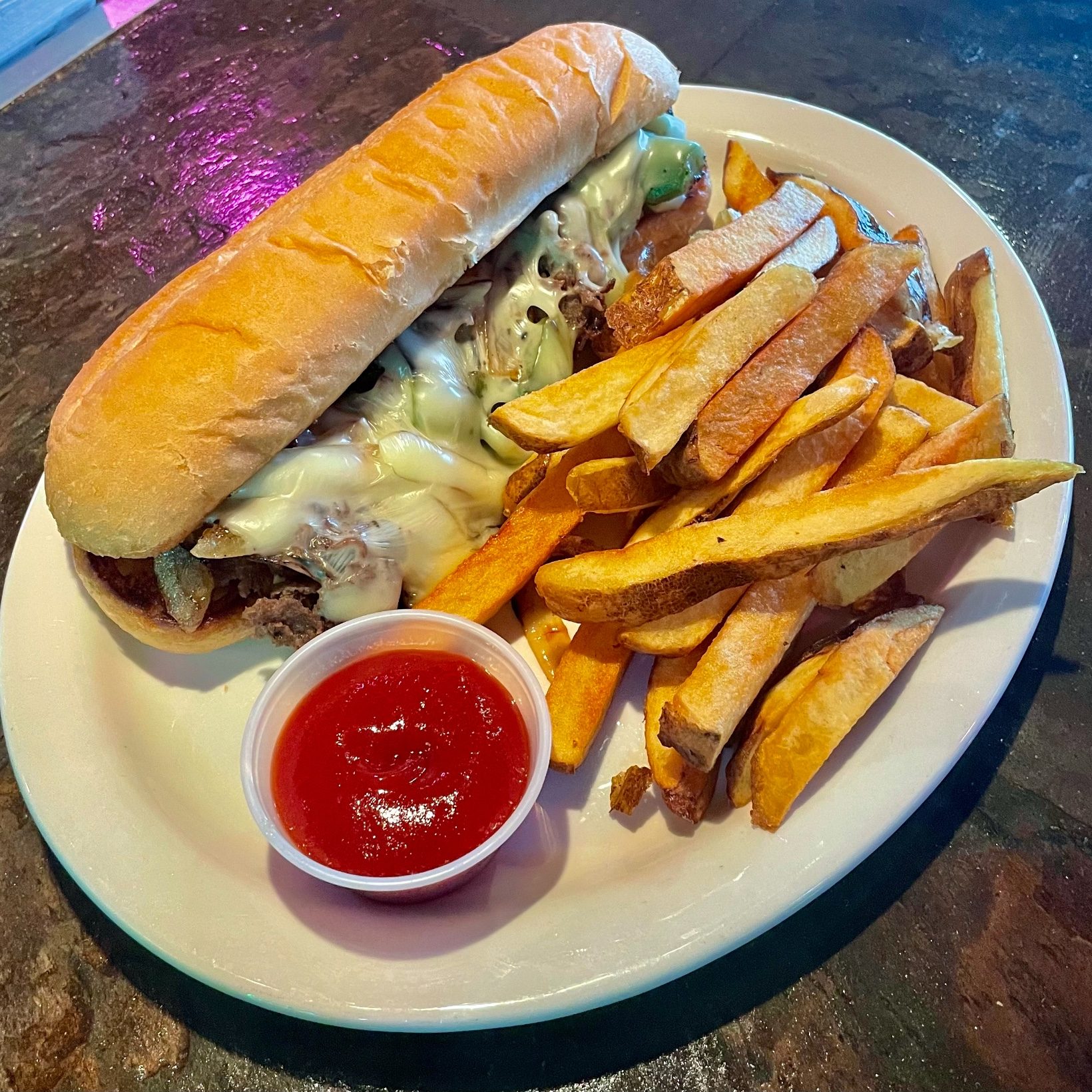 Philly Cheese Steak.