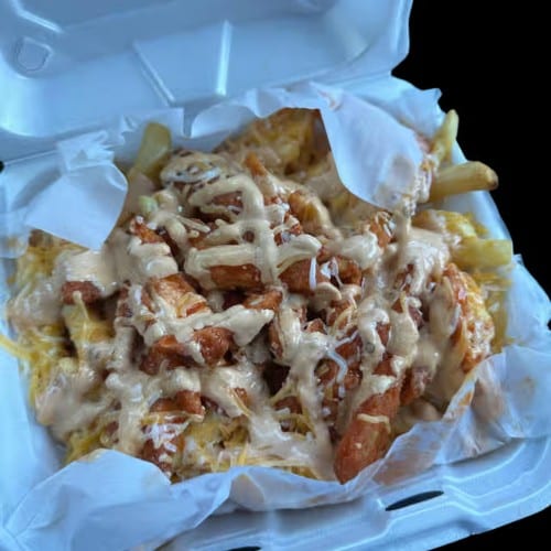 Buffalo Chicken Fries.