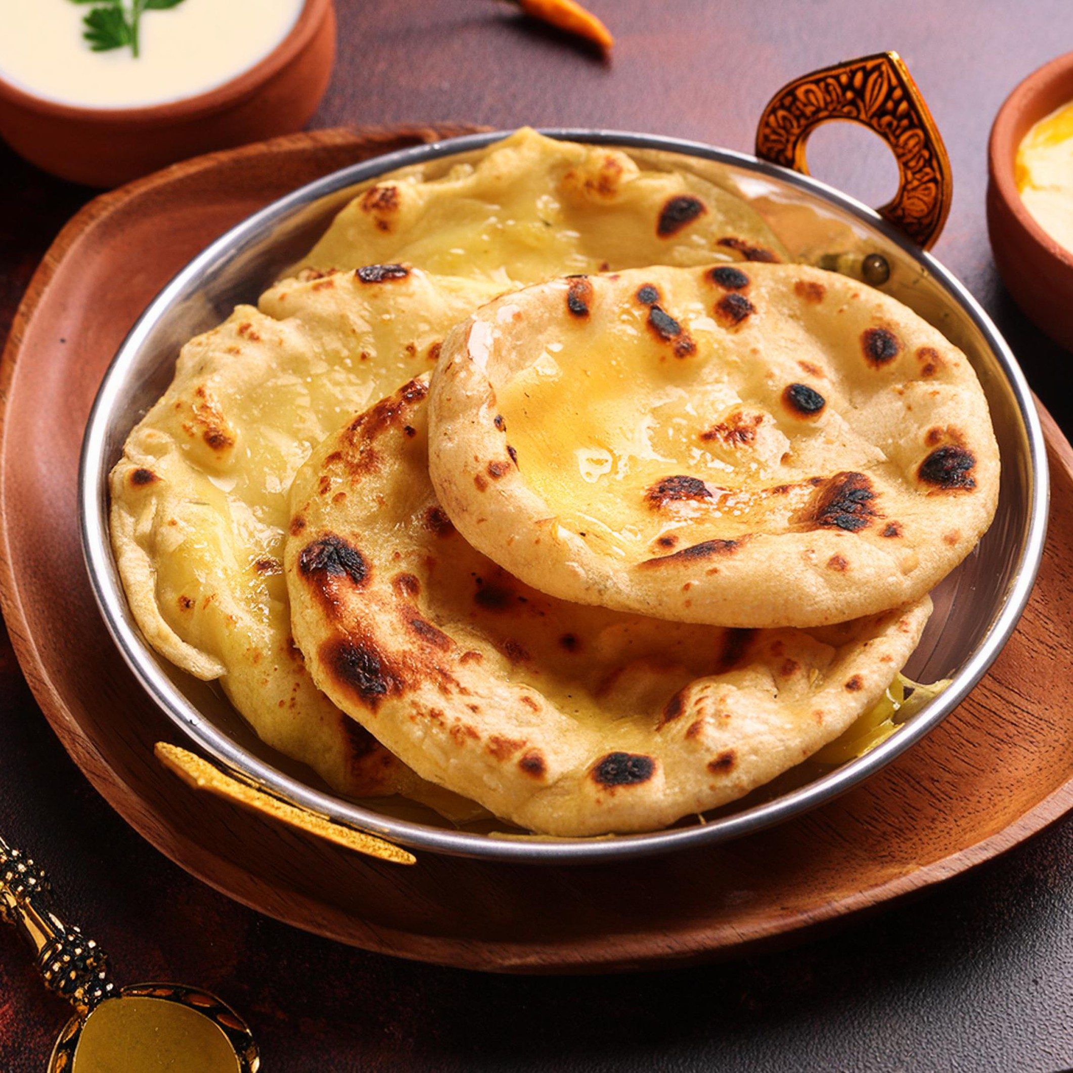 Plain Butter Naan.