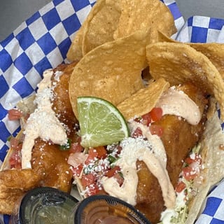 Shrimp or Fish Tacos (2)
