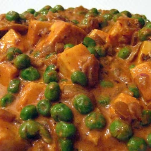 Matar Paneer.