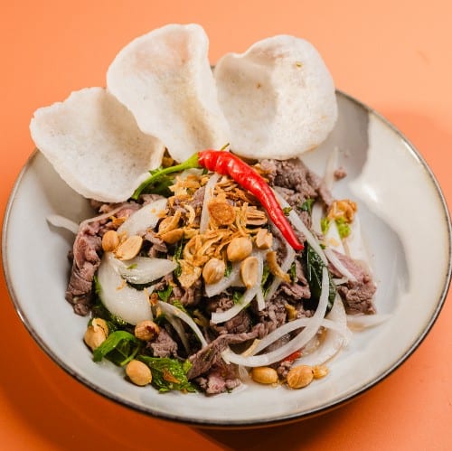 9. Vietnamese Beef Salad - Bo Tai Chanh.