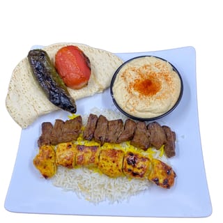 Chicken & Beef Kabob