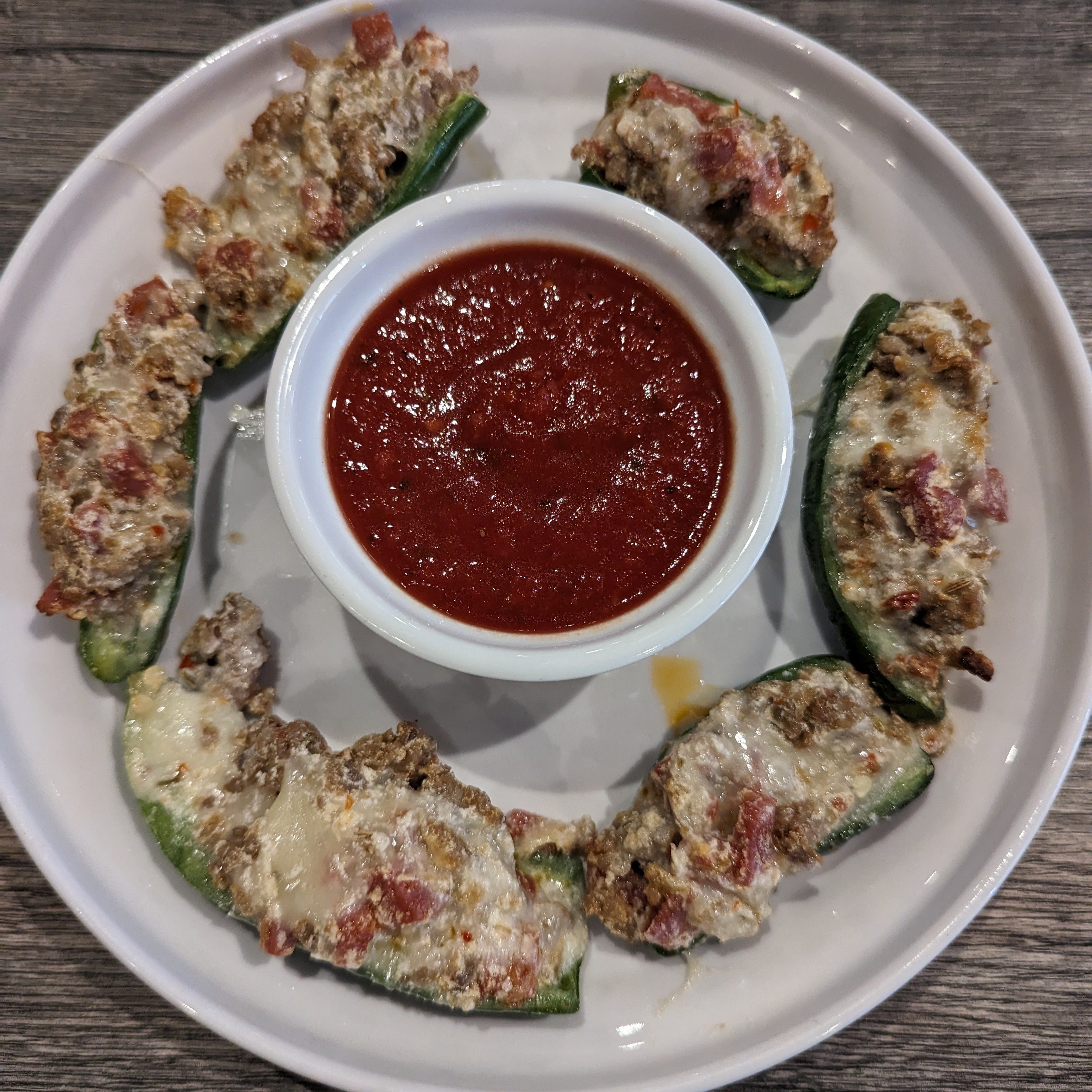 Stuffed Jalapenos.