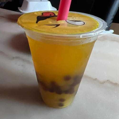 Mango Bubble Tea.