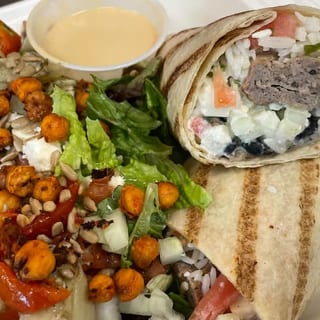 Tenderloin Steak Kabob Wrap