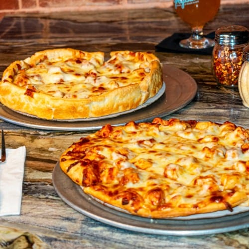 BBQ Chicken Pizza.