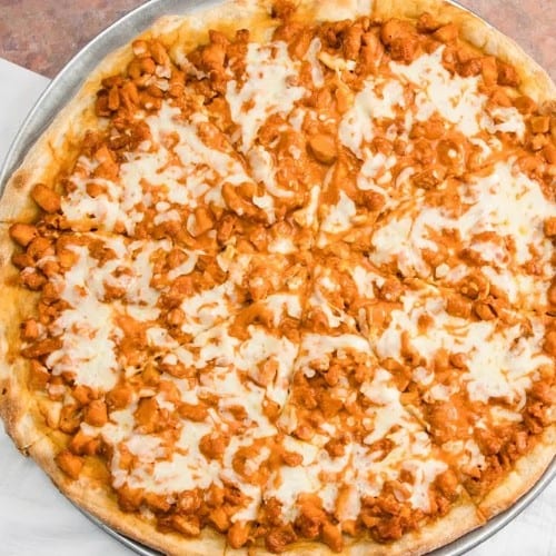 Buffalo Chicken Pizza.