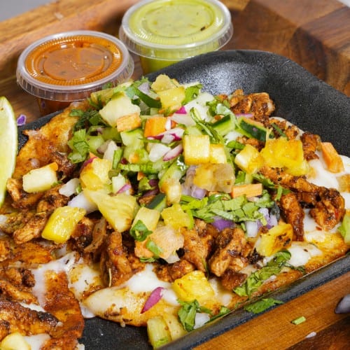 Al Pastor / Marinated Pork Taco.