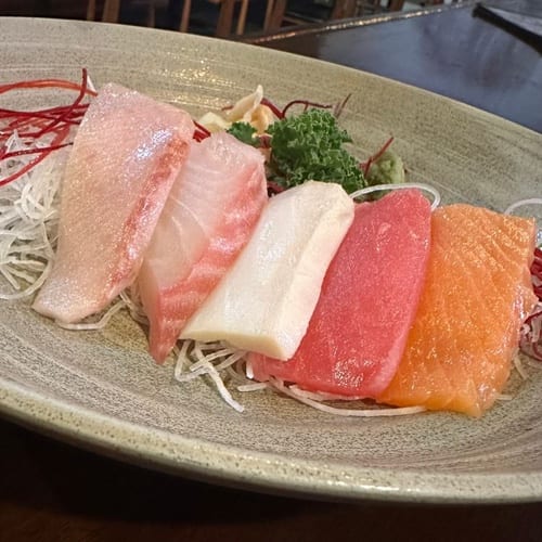 Sashimi Sampler.