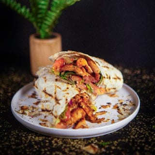 Chicken Shawarma Wrap (Serves 15)  With Hummus 