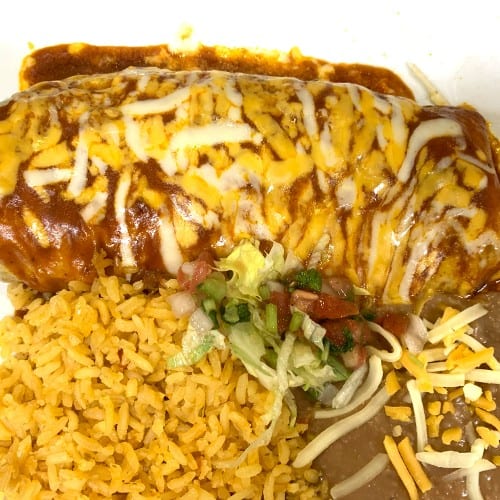 AZTECA CHIX BURRITO.