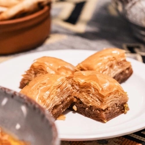 Walnut Baklava.