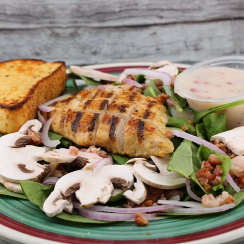 Spinach Chicken Salad.