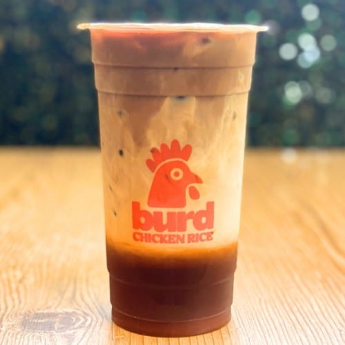 Dirty Burd Ice Coffee.