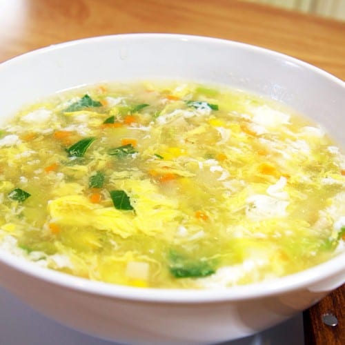 Egg Flower Soup.