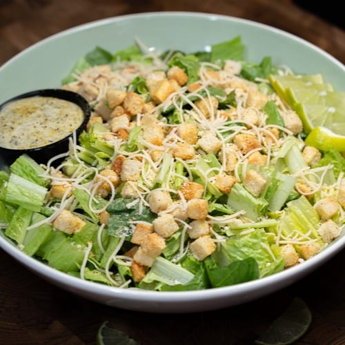 Hubert Lemon Pepper Ceasar Salad.