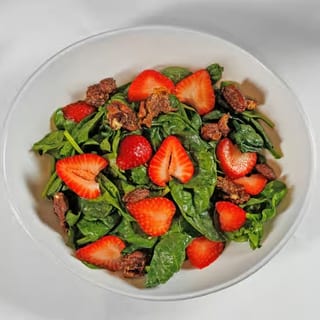 Baby Spinach & Strawberry Salad