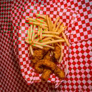 Three Piece Chicken Fillet Meal