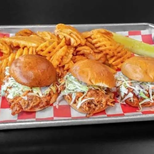 Pulled Pork - Big Tasty BBQ & Slaw Slider.